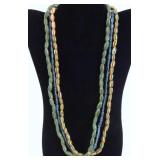 Three Early Venetian Glass Trade Beads