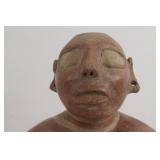 Large Terra Cotta Seated Figure
