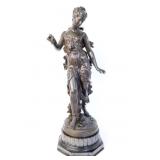 Hippolyte Moreau (1832-1927) Figural Bronze
