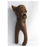Wood Carved Figural Nut Cracker