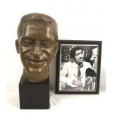 Lia Di Le Bronze Bust Of Sammy Davis Jr.