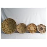 Four Contemporary Papago Style Baskets
