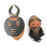 2  African masks