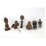 Group of African items
