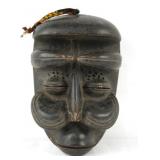 West African Bete Wood Carved Mask