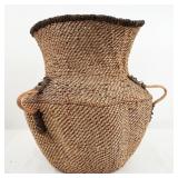 Great Basin Burden Basket with Wood  Handles