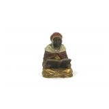 Vienna Enamel painted Bronze - Arab  figure
