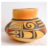 Tewa Hopi Leah Nampeo 4"  Vessel