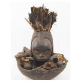 Bakongo NKisi Janus Divination Bowl NO RESERVE