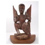 18th century Wood carved Garuda Figure