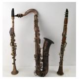 Antique saxophone ca 1912 Bruno NY