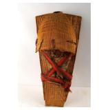 Fine Paiute Cradle Board with Indian Doll
