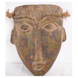 Mexican terra cotta mask 22" x 17"