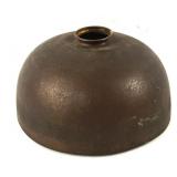 Lamp shade bronze w Greek key motif