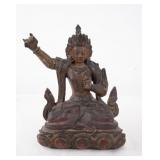 19th century Hindu Wood carved Shiva Statue
