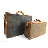 2 Vintage Hartman suitcases