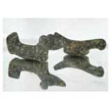 Pre historic North American stone effigies