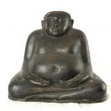 Rare 19th c. Thailand Bronze Buddha disciple