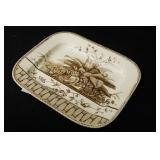 Antique English Ironstone Platter