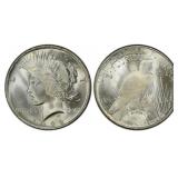 Twenty One- 1922 Peace dollars in Vial