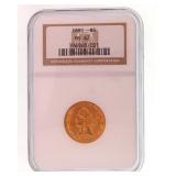 1881 $5 Gold Liberty MS 62 NGC Graded Gold Coin