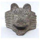 Aztec Stone Carved Coyote/Wolf Head 1300-1521AD