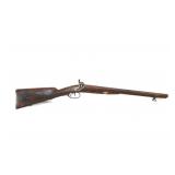 Antique European SxS Percussion Coach Gun