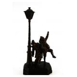 Austrian Patinated Bronze Clown Figures