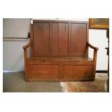 Early Southern plantation bench ca. 1840-1850