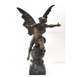 After Emile Luis Picault Bronze  "L