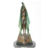 After Demetre Chiparus  Art Nouveau bronze