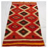 Navajo Transitional Eye Dazzler Wool Blanket