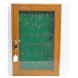 Teak Maritime Key lock box with keys