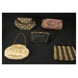 5 Antique & Vintage evening hand bags