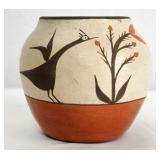 Zia Polychrome Painted Terra Cotta Vessel