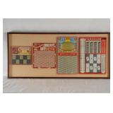 Presentation Vintage Punch Board Cash Prize Games