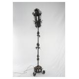 Antique Wrought iron French torchiere