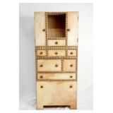 Vintage Rancho Style Leather lingerie chest