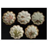 Ca. 1900 Limoges hand painted plates