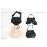 Vintage crochet hand bags - 4