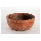 Rare Teotihuacan (400-1000) incised Bowl