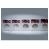 5-1993 MS69 Daniel Carr Fantasy Silver Eagle Coins