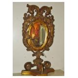 Spanish Colonial Gold leaf dressing mirror