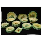 Atelier Cerenne of Vallauris Ceramic Dinner set