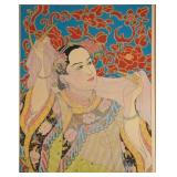 Paul Jacoulet (1902 - 1960) Les Perles. Mandchouku