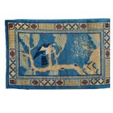 A 1920-30 Art Deco Chinese Nichols Pictorial rug