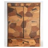 Vintage Inlaid Tansu Tea chest