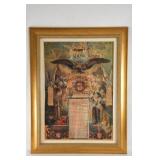 The history of Russian Kings Color Lithograph