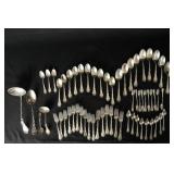 Durgin Sterling Silver Flatware Service for 12