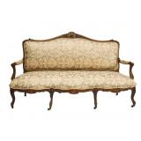 Antique French Louis XV Style Parlor Settee